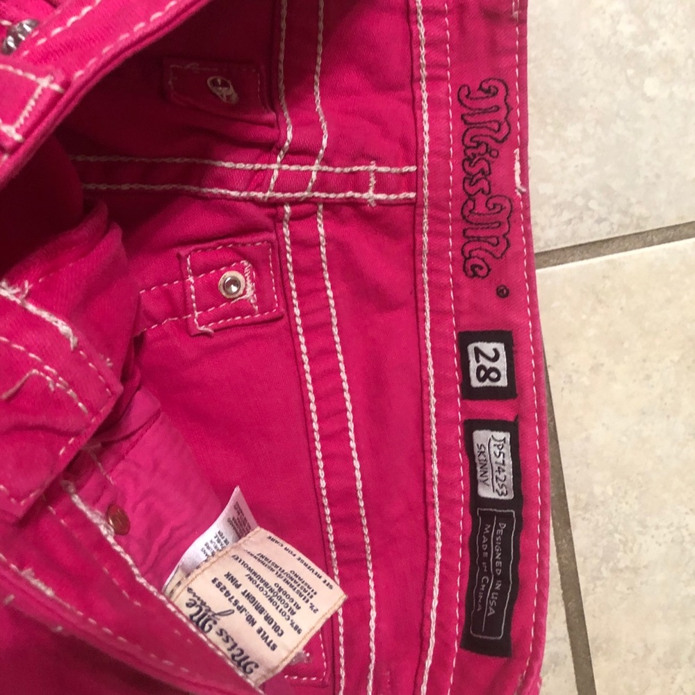 Pink Miss Me Jeans